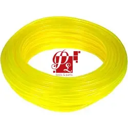 ΣΩΛΗΝΑΚΙ  ΒΕΝΖΙΝΗΣ  PVC  ΚΙΤΡΙΝΟ  ΔΙΑΦΑΝΕΣ  2,4 mm  X  4,8 mm  5  μετρα  ITALY